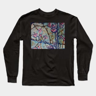 Sizzling cherry blossoms Long Sleeve T-Shirt